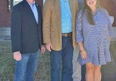 Tennessee Secretary of State Tre Hargett stopped by the Martin Masonic Lodge during early voting last week.